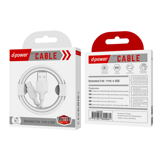 Câble usb vers type-c